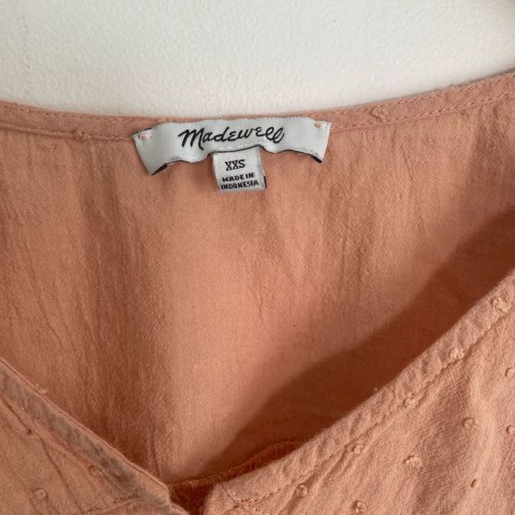 Madewell Rhyme Textured Button Down in Clipdot - Picture 11 of 12